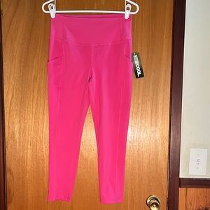 Nice Pink 32 Degrees Cool Leggings NWT - Size S